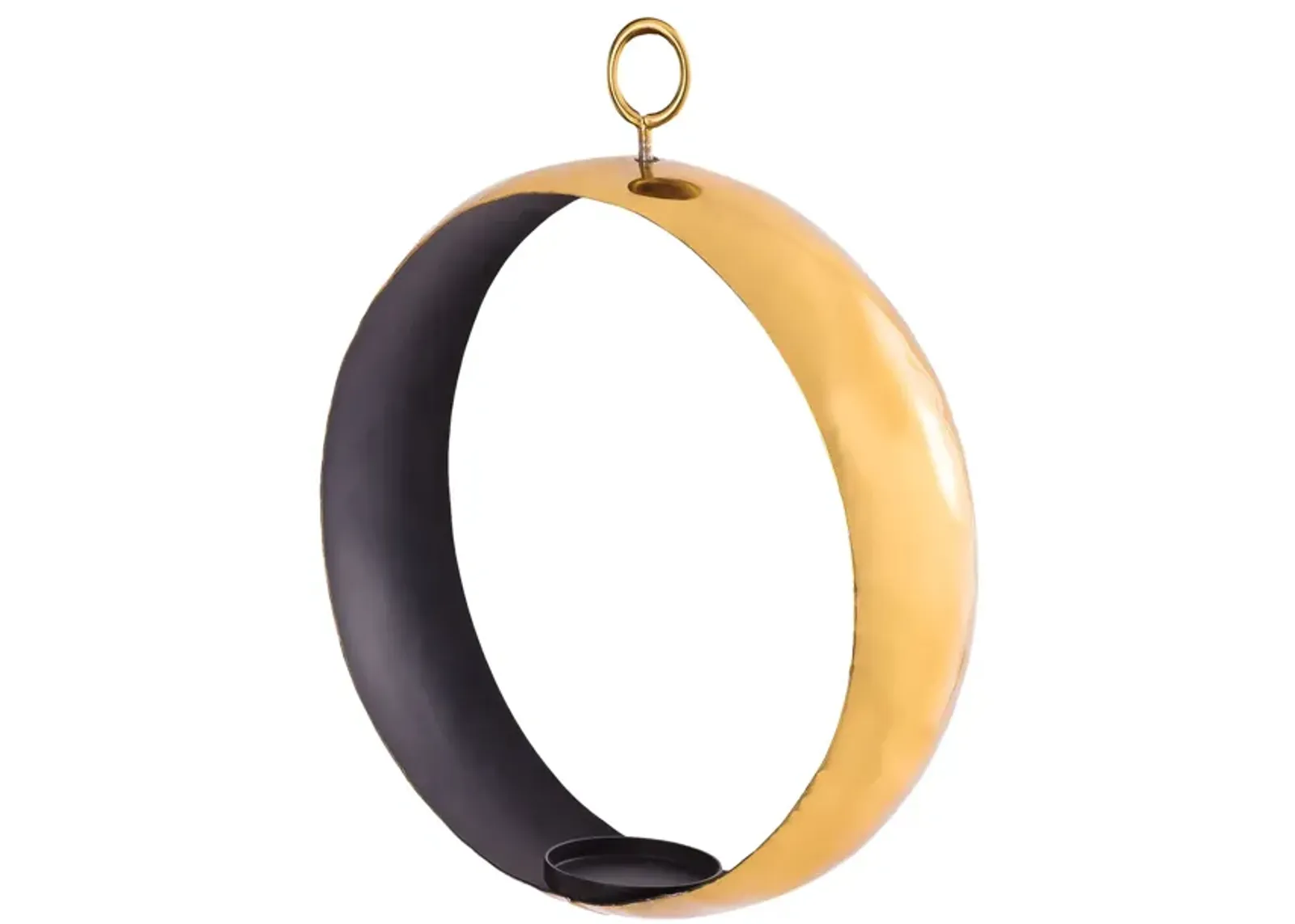 Iron Ring Pillar Holder with TPR Gold Coating - Epi Gold