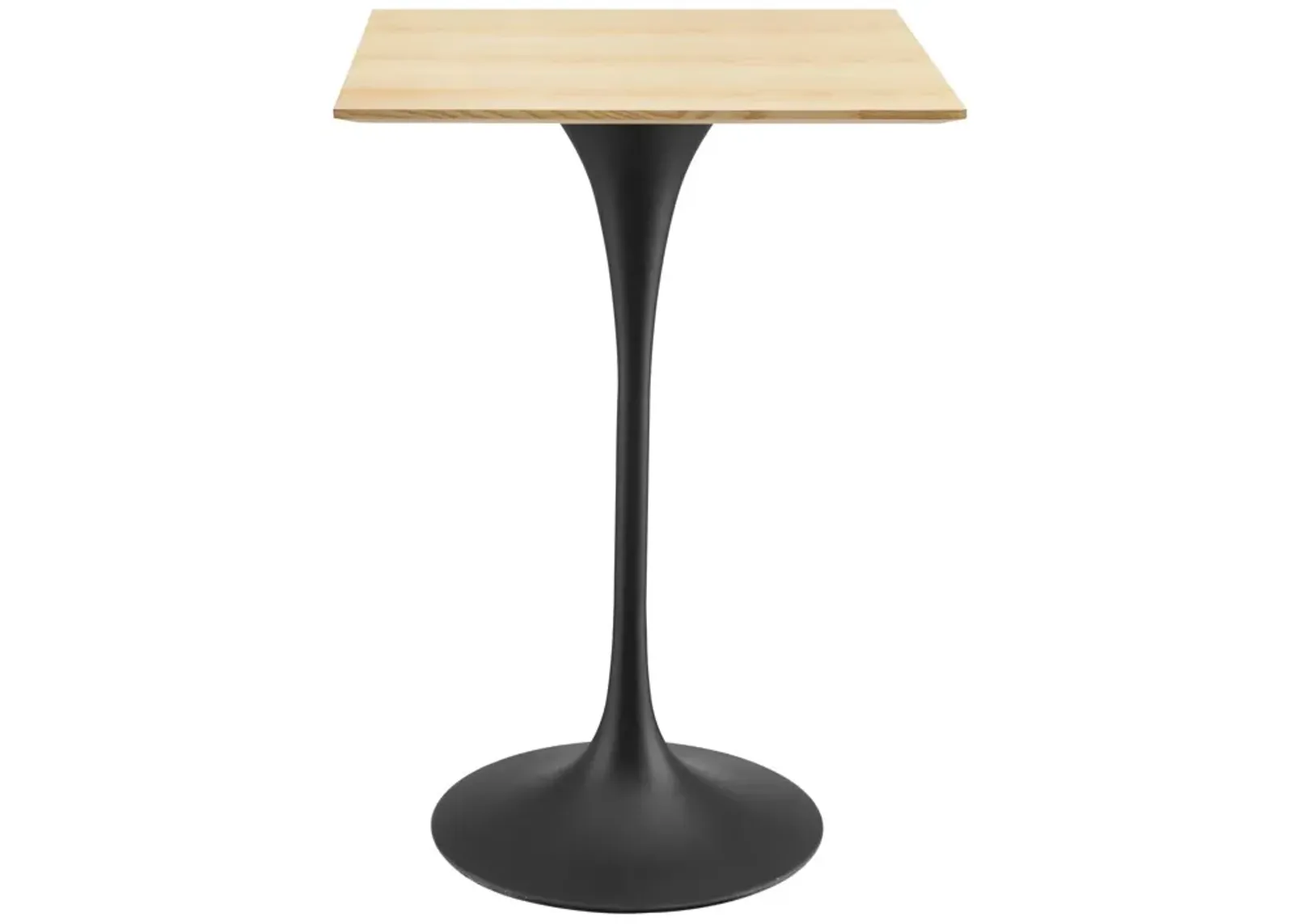 Lippa 28" Square Wood Bar Table