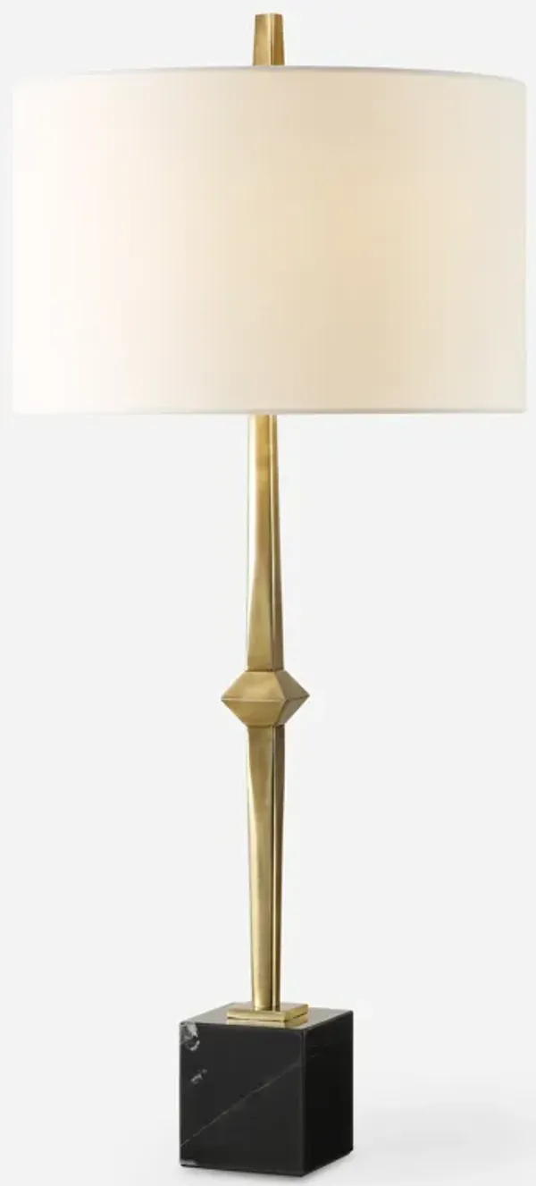 Suranne Antique Brass Table Lamp