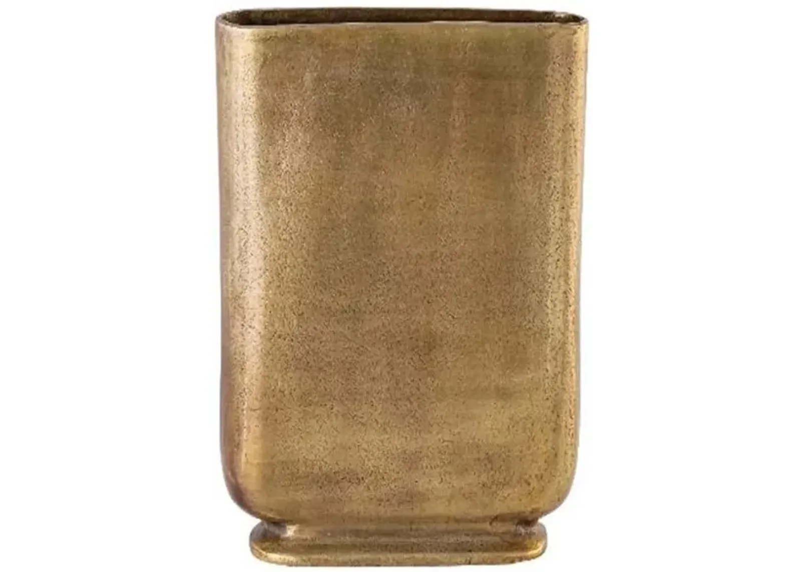 Devi Tall Vase - Antique Brass