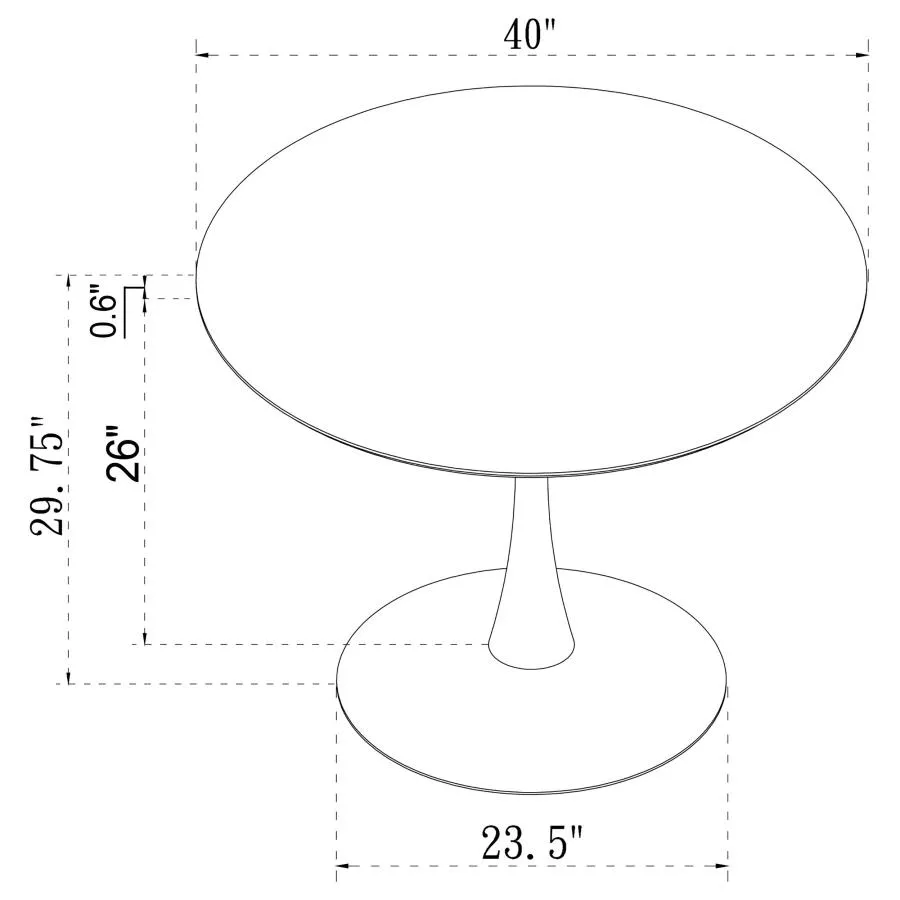 Arkell Round Pedestal Dining Table