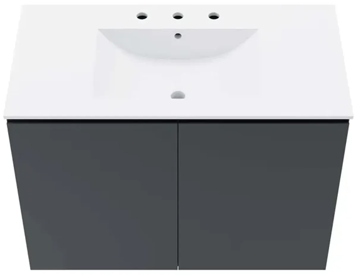 Bryn 36" Wall-Mount Bathroom Vanity