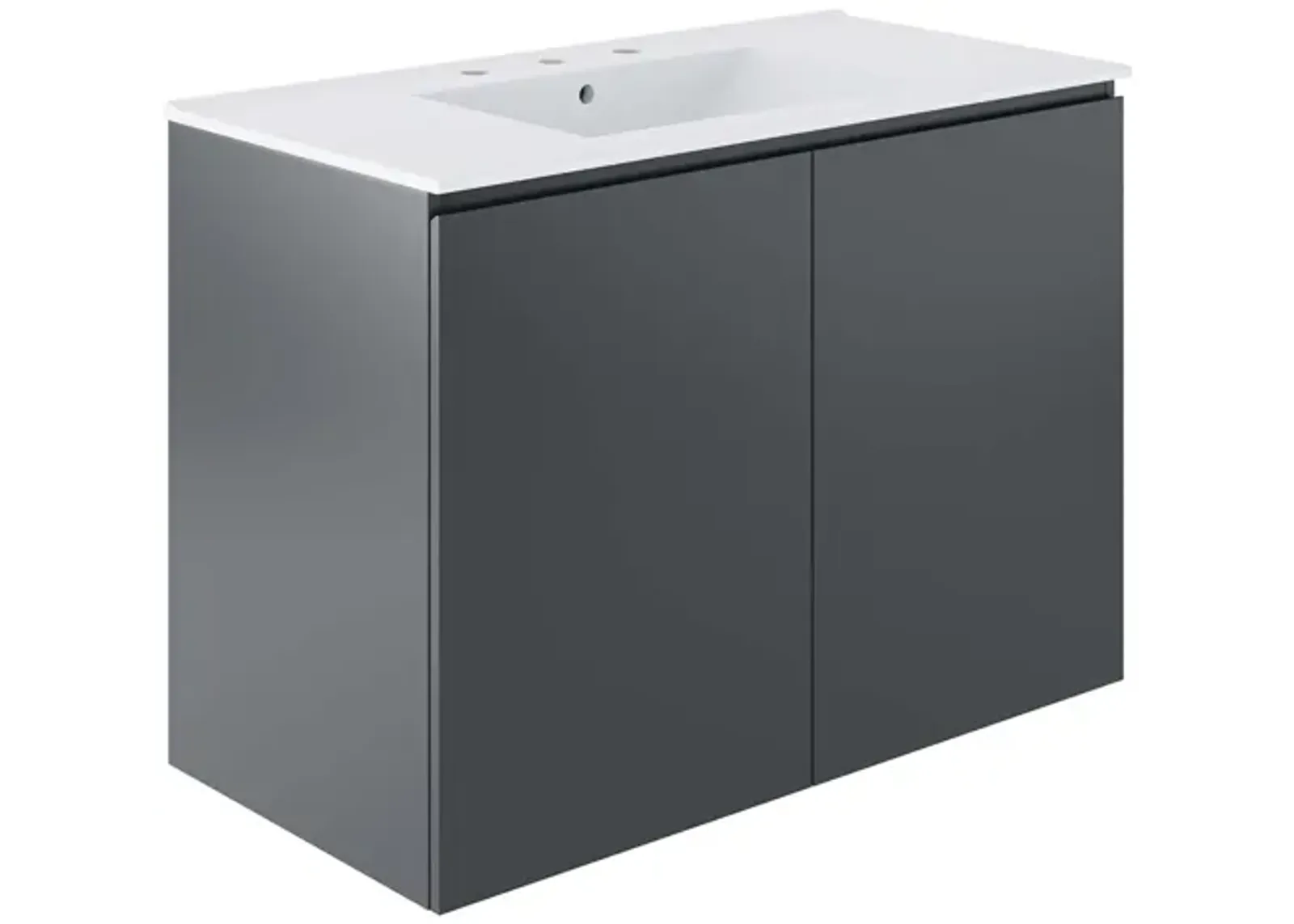 Bryn 36" Wall-Mount Bathroom Vanity