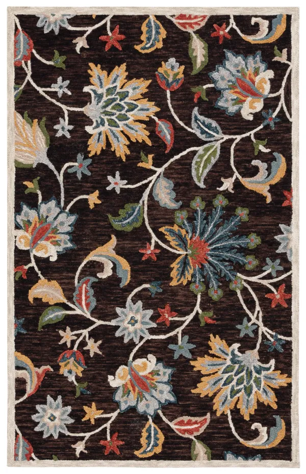 BLOSSOM Hand Tufted 4' x 6' area rug