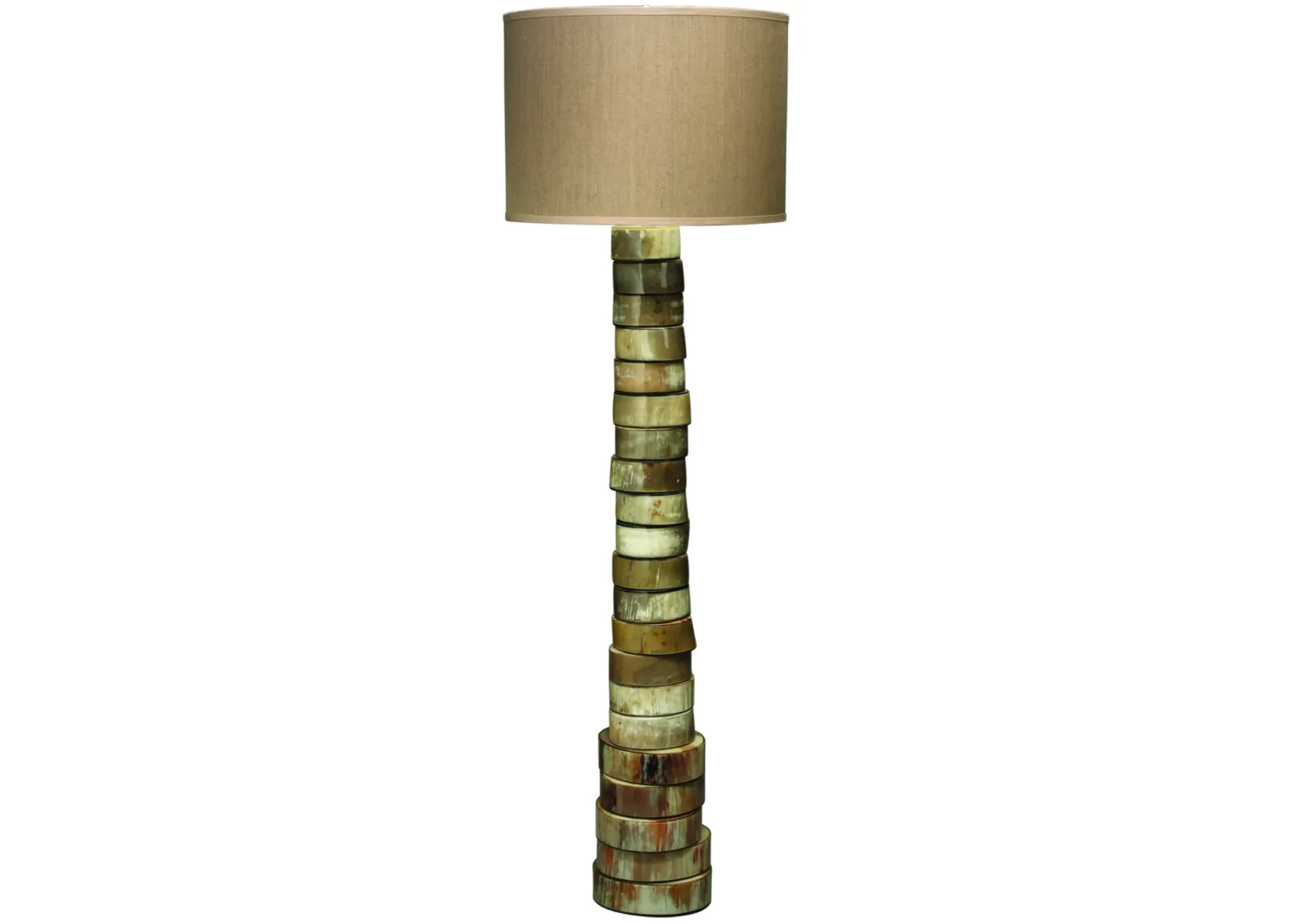 Stacked Horn Floor Lamp