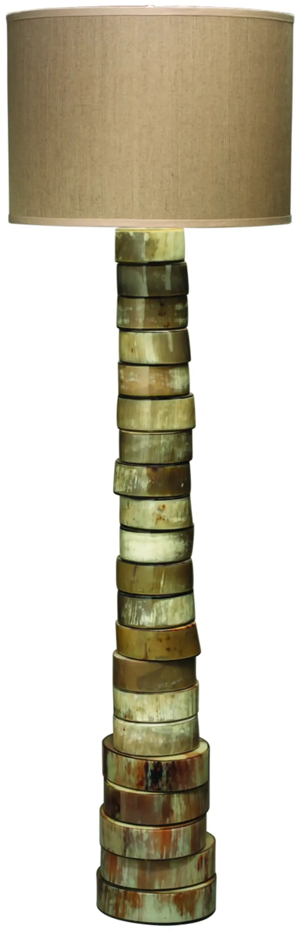 Stacked Horn Floor Lamp