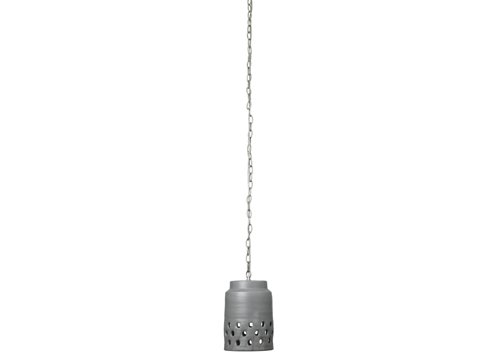 Tapered Perforated Pendant