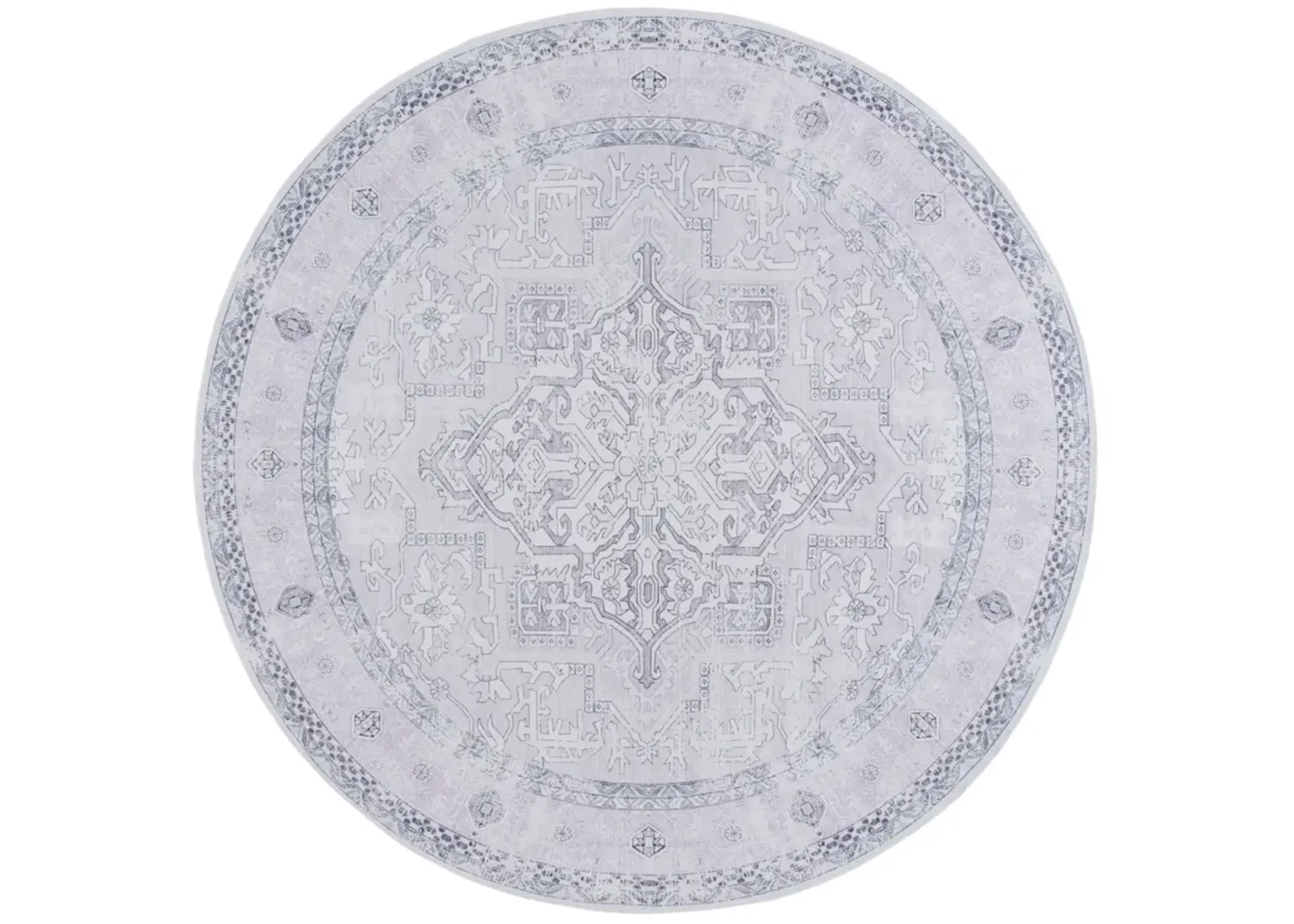 ARIZONA 223 PINK  6' x 6' Round Round Rug