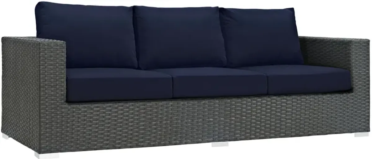 Sojourn Outdoor Patio Sunbrella® Sofa