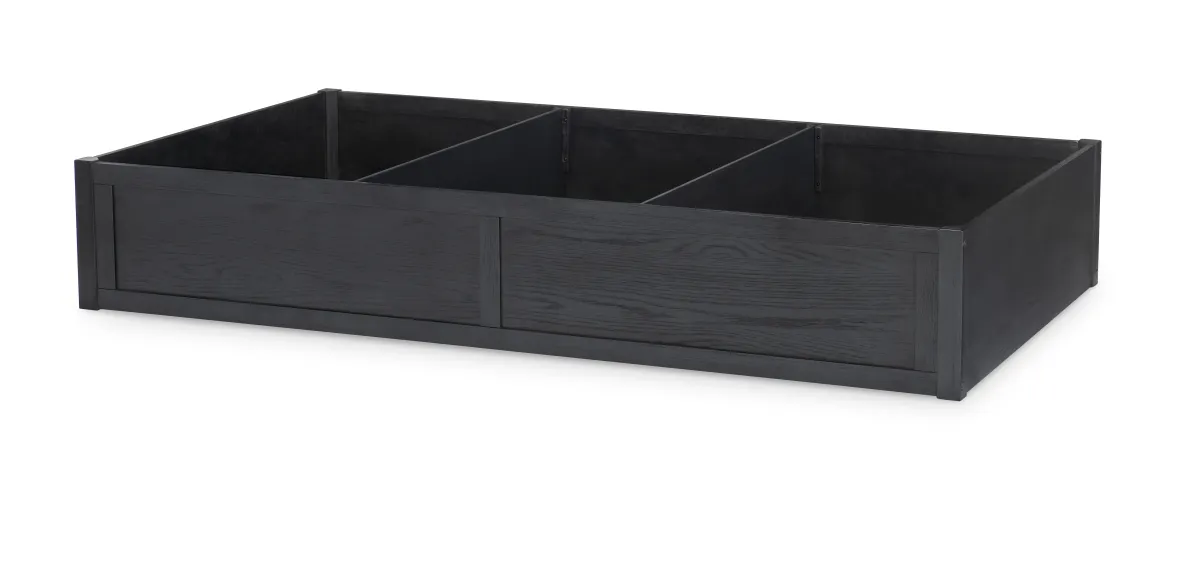 Flatiron Black Trundle/Storage Drawer Black Finish