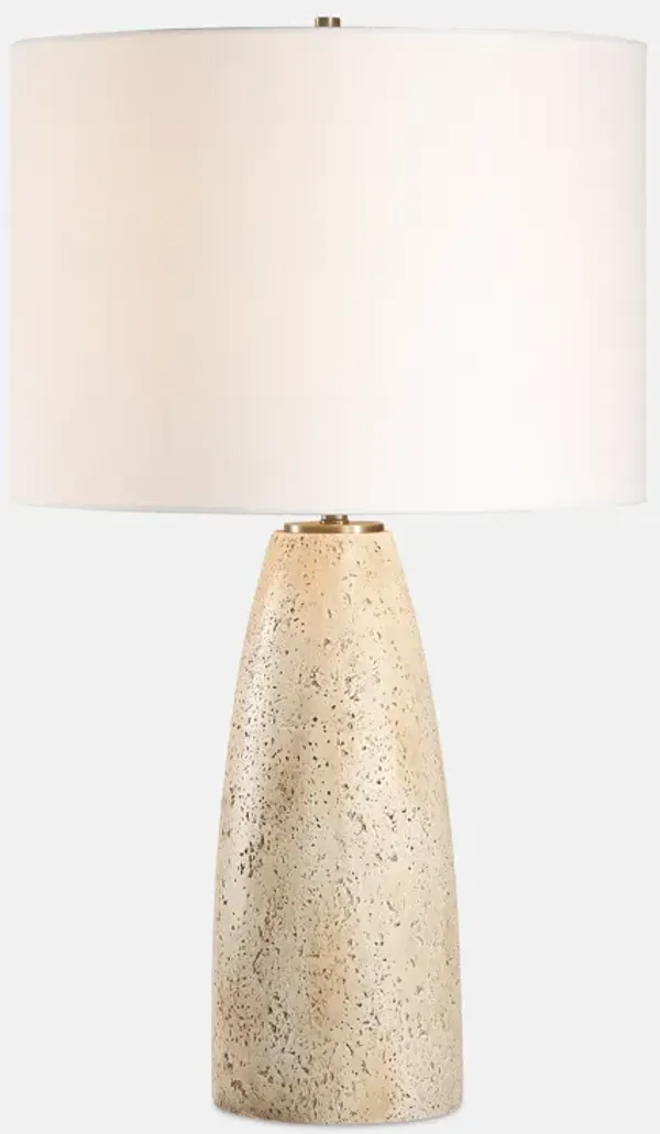 Maury Travertine Table Lamp