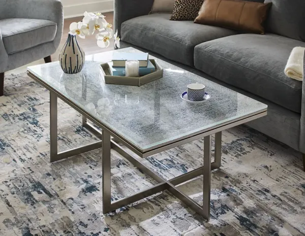 Eliza Coffee Table in Ultra White