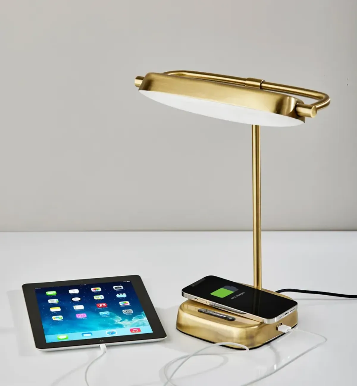 Radley LED AdessoCharge Desk Lamp w. Smart Switch