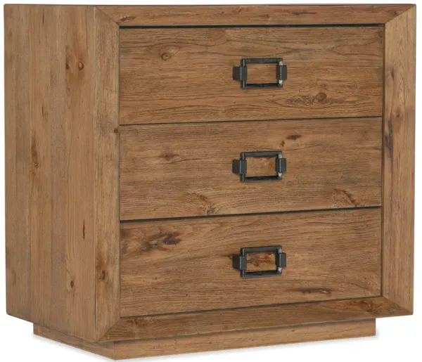 Big Sky Three Drawer Nightstand