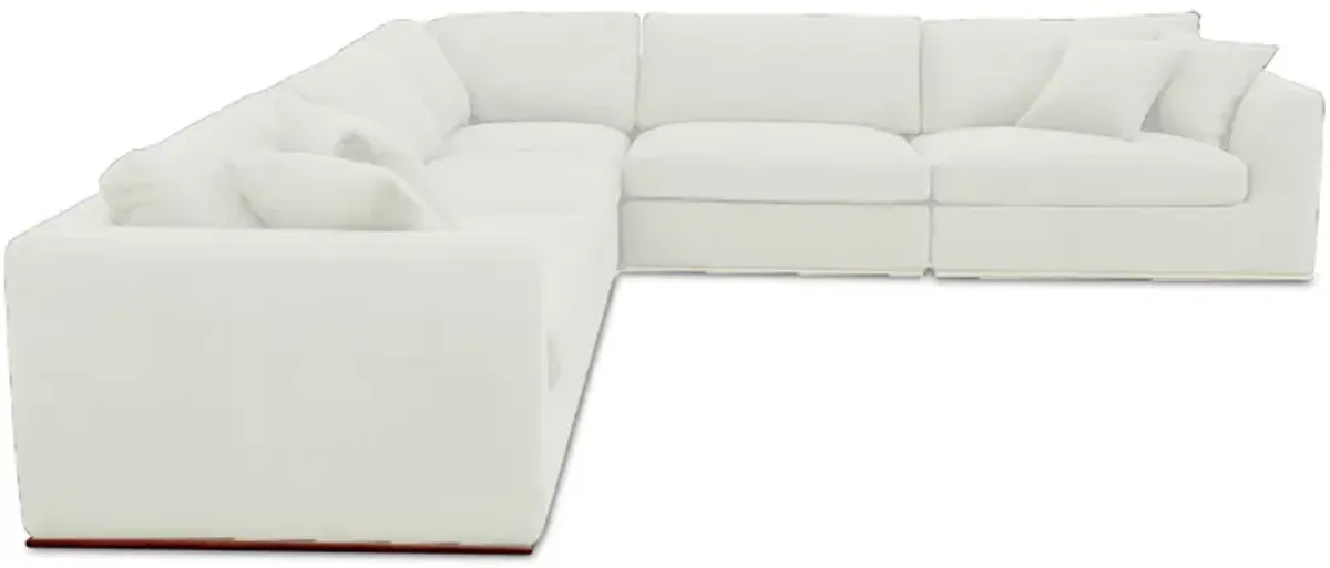 Rue Classic L Modular Sectional Off White