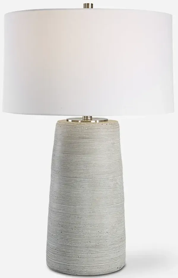 Mountainscape Ceramic Table Lamp