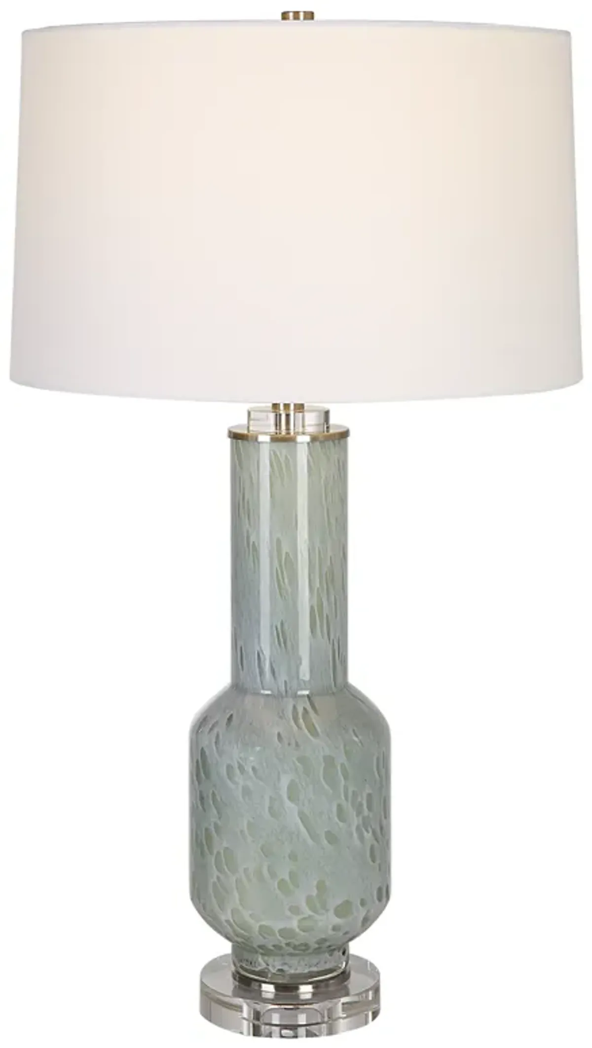 Imperia Aqua Gray Table Lamp