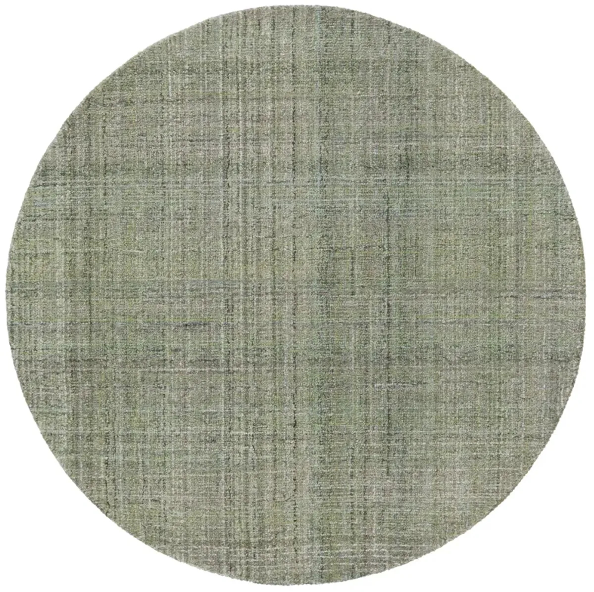 ABSTRACT Hand Tufted 6' x 6' Round area rug