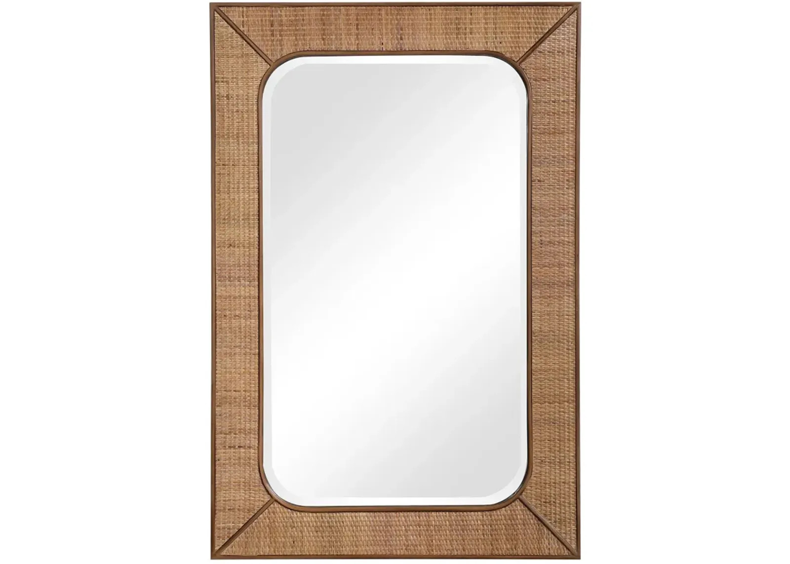 Tahiti Rattan Mirror