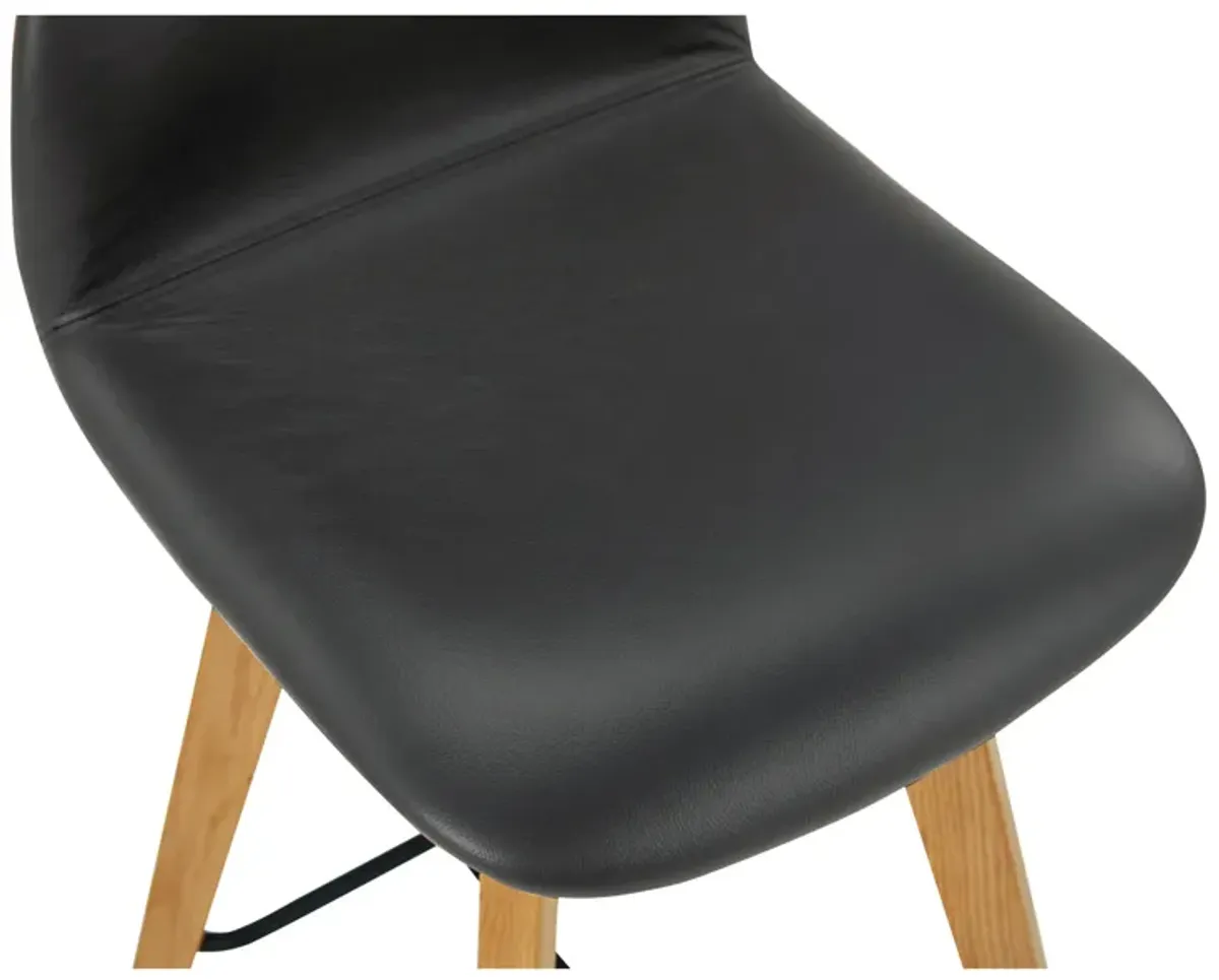 NAPOLI LEATHER COUNTER STOOL