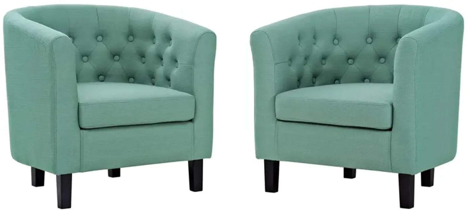 Prospect 2 Piece Upholstered Fabric Armchair Set