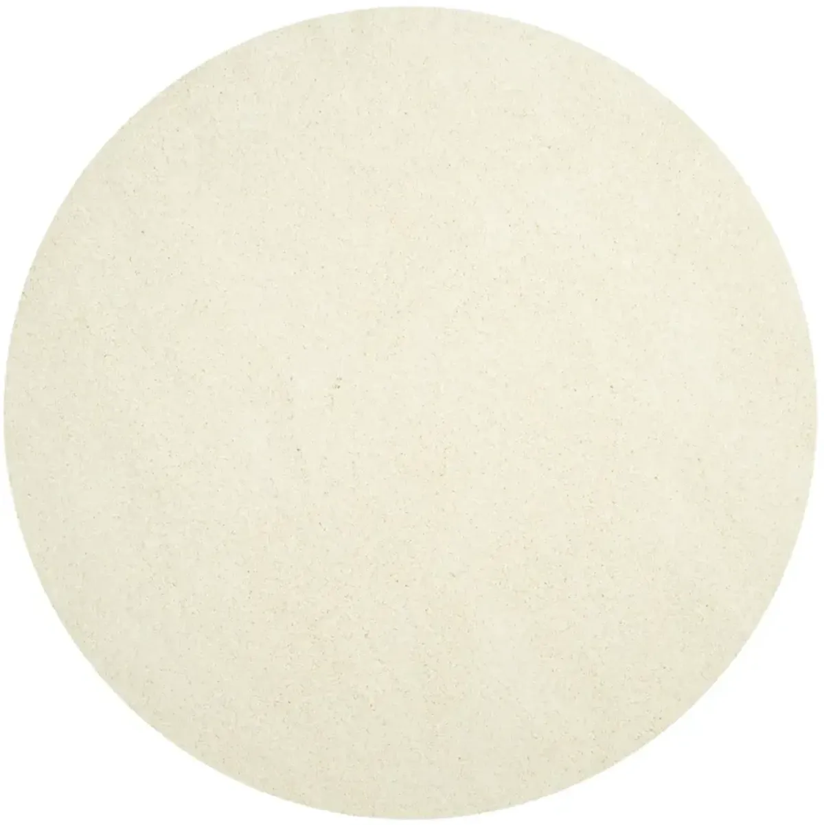 LAGUNA SHAG 303 IVORY 5'-3' x 5'-3' Round Round Rug