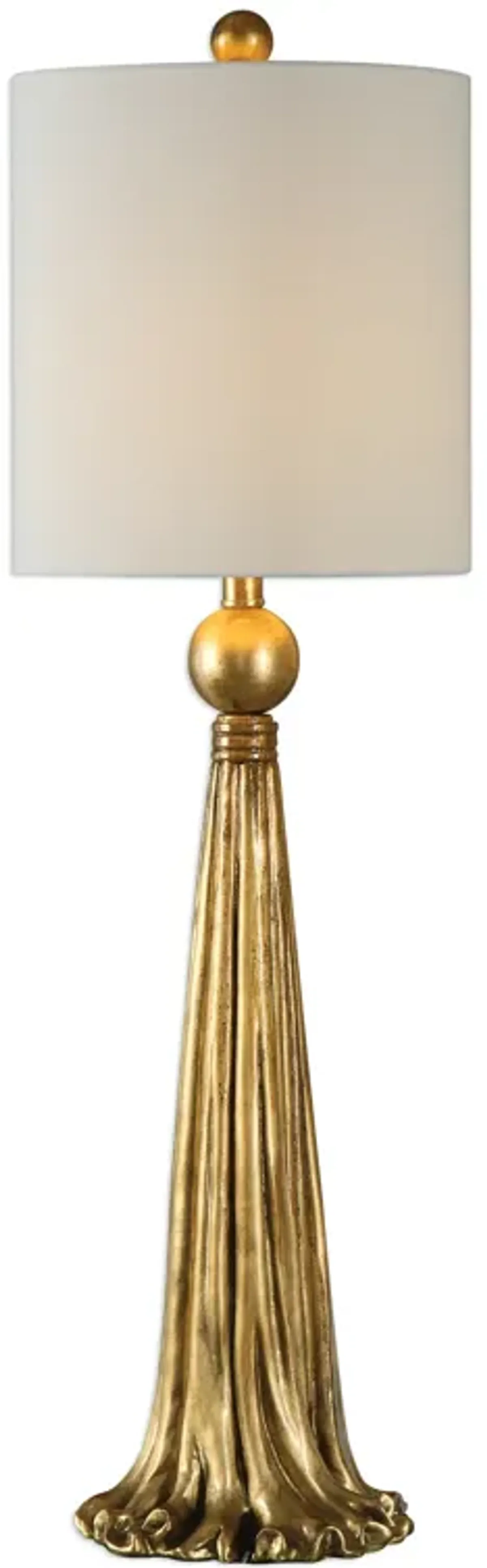 Paravani Metallic Gold Lamp