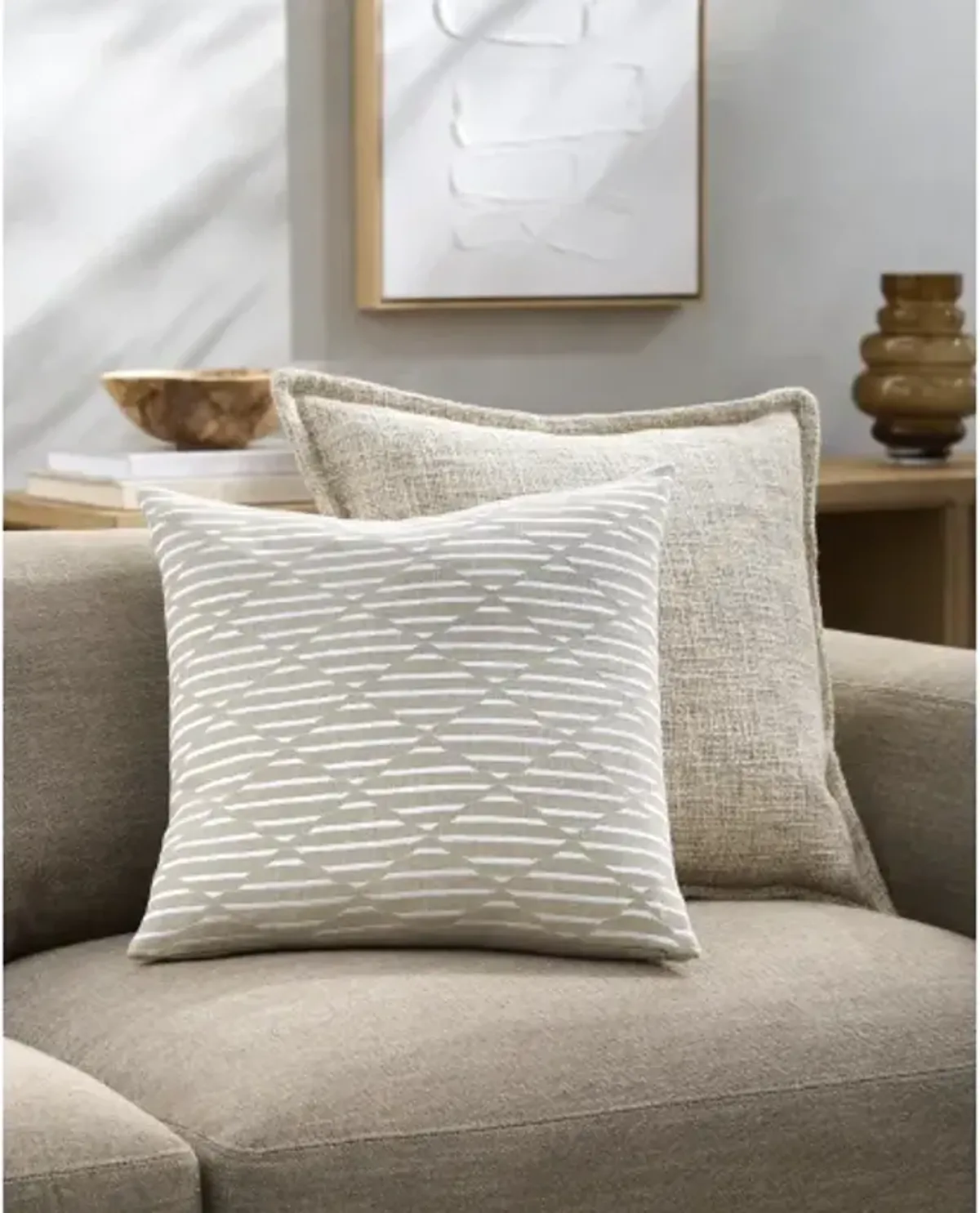 Merle LEM-002 18"L x 18"W Accent Pillow  - Shell Only