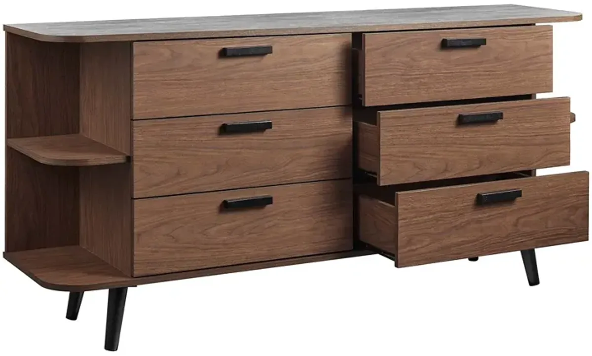 Langston Open Display Storage Sideboard