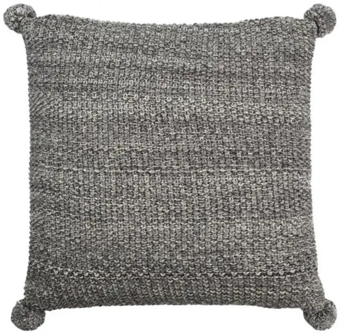 Pom Pom Knit Pillow