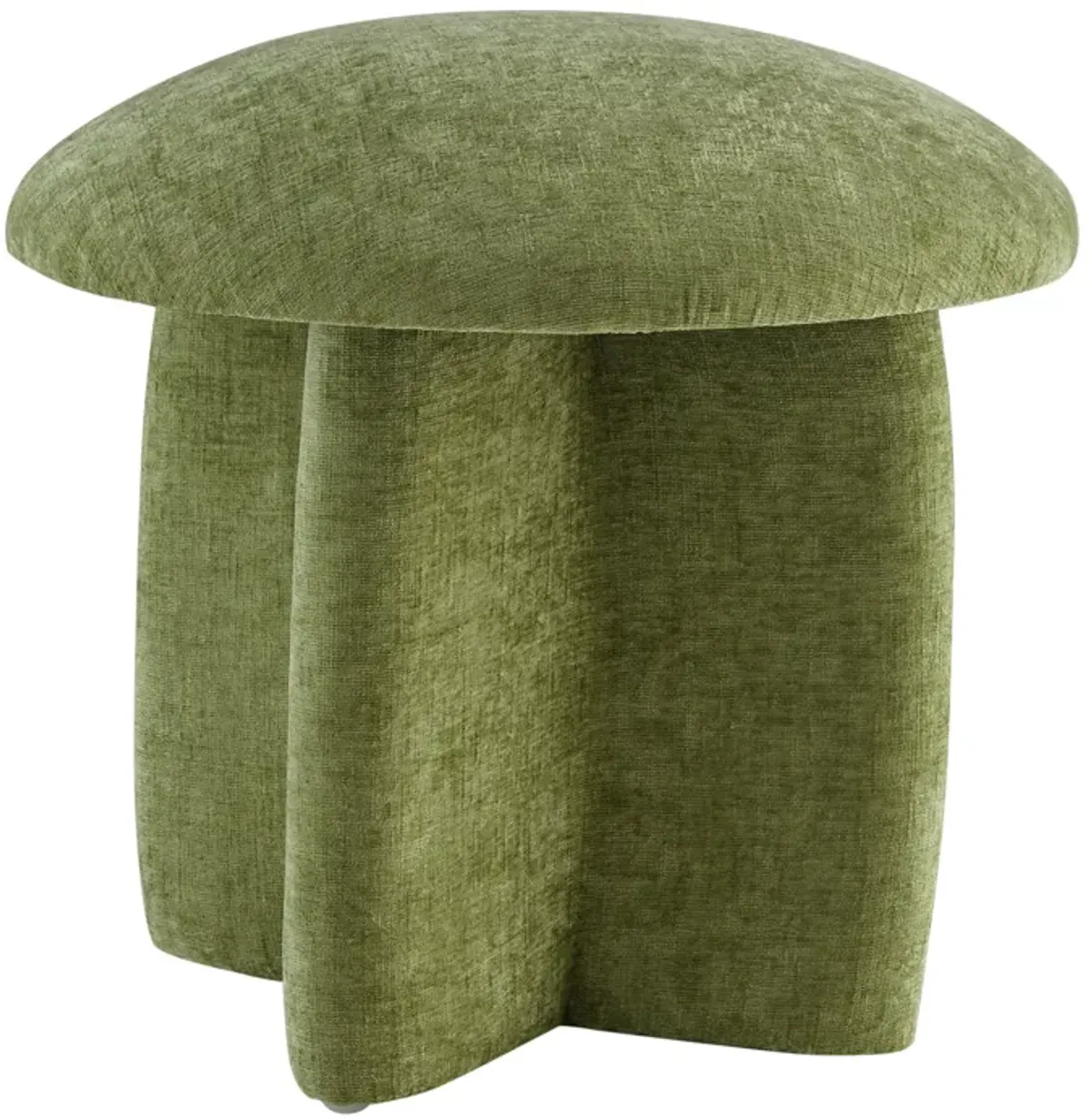 Cielo Fabric Ottoman, Millburry Green 