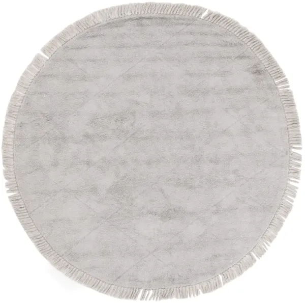 EASY CARE Hand Woven 6' x 6' Round area rug