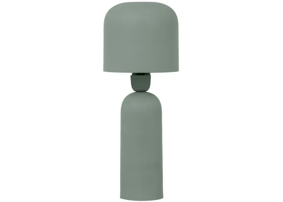 Shroom Green Metal Table Lamp