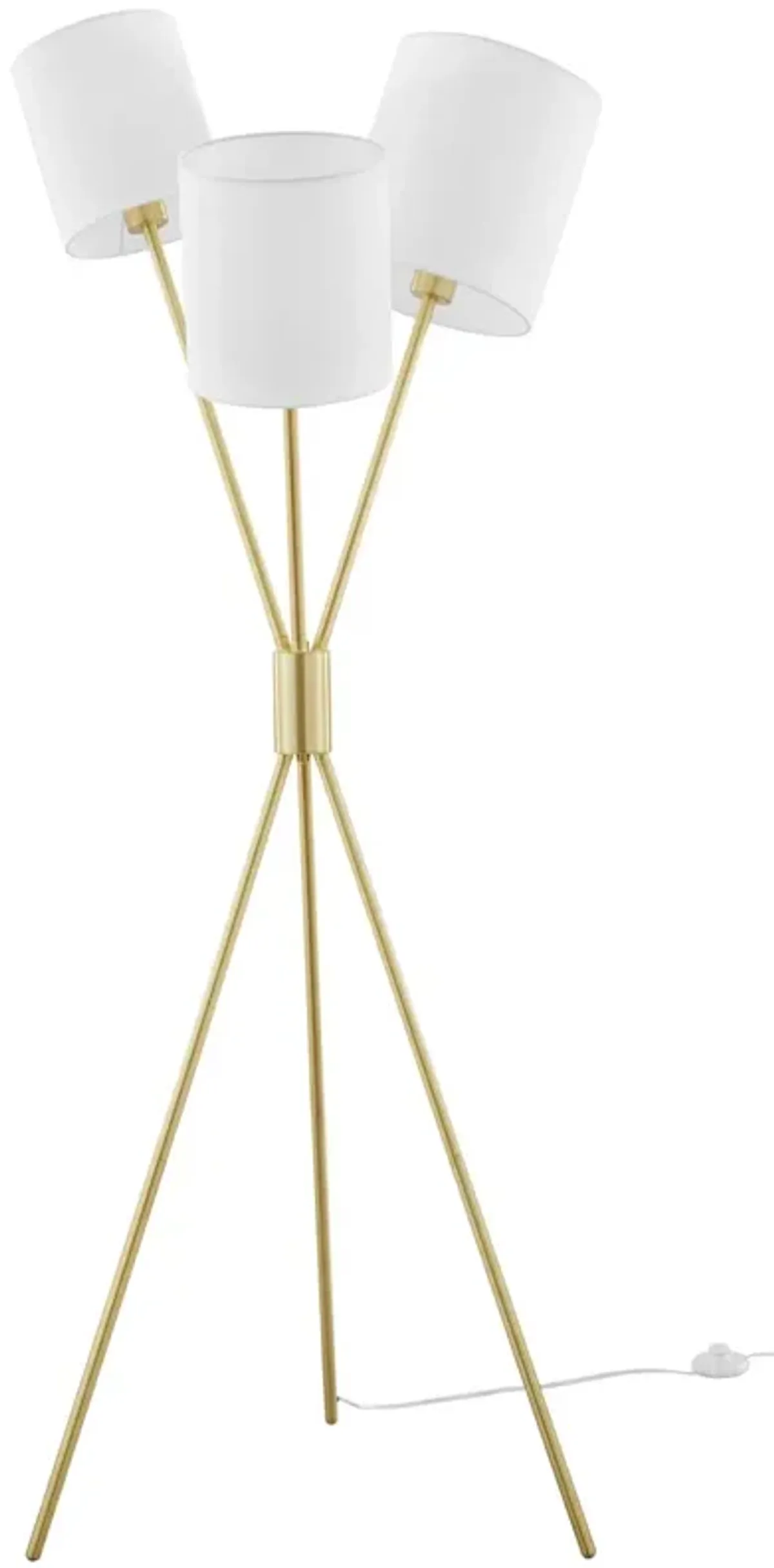 Alexa 3-Light Floor Lamp