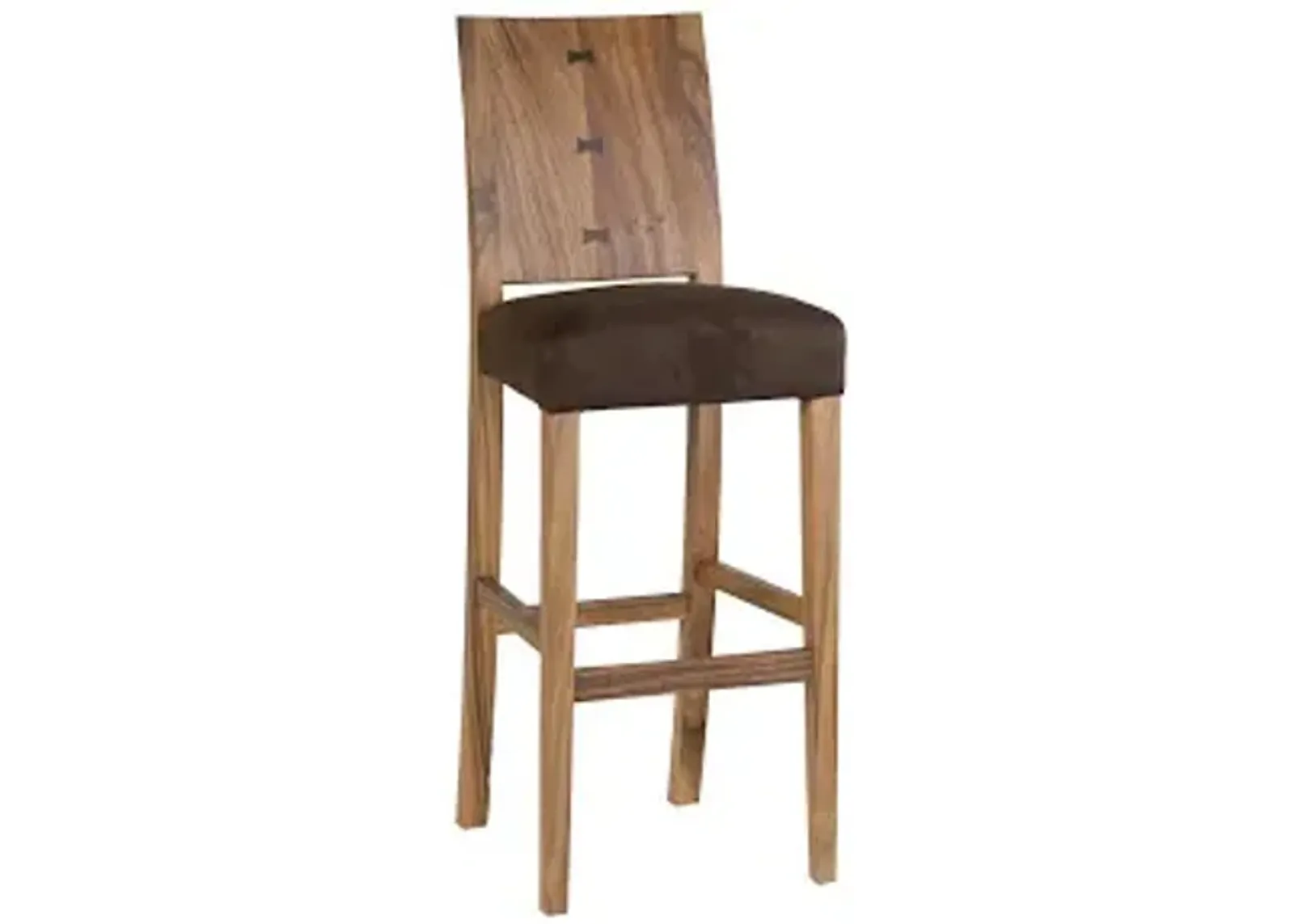 ophelia bar stool, chamcha wood, natural