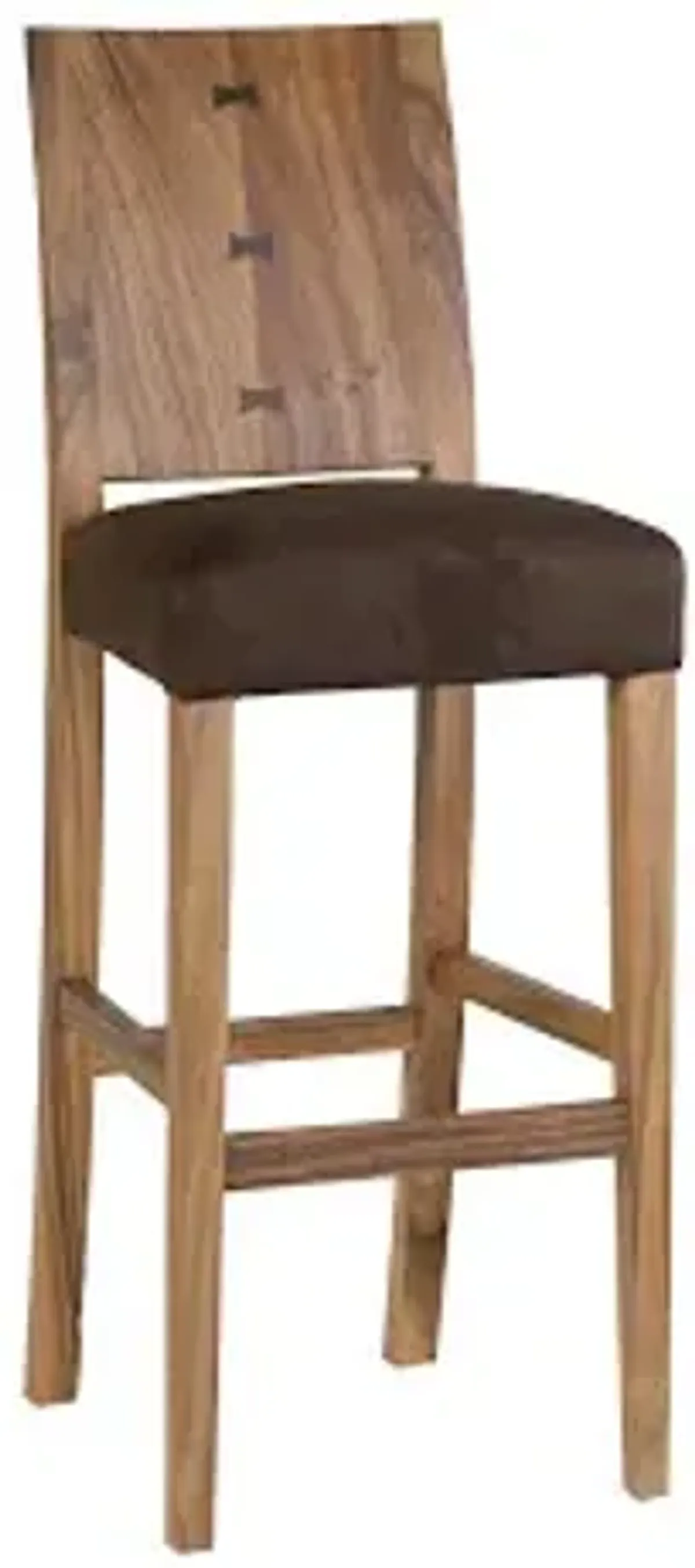 ophelia bar stool, chamcha wood, natural