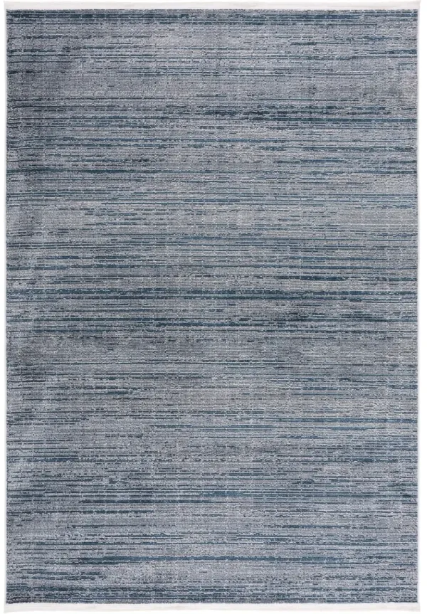 MILA 238 BLUE  8' x 10' Large Rectangle Rug