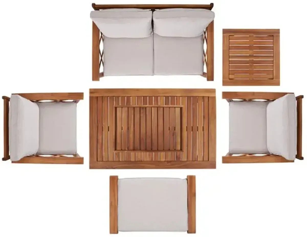 LOANNA 6PC OUTDOOR LIVING SET