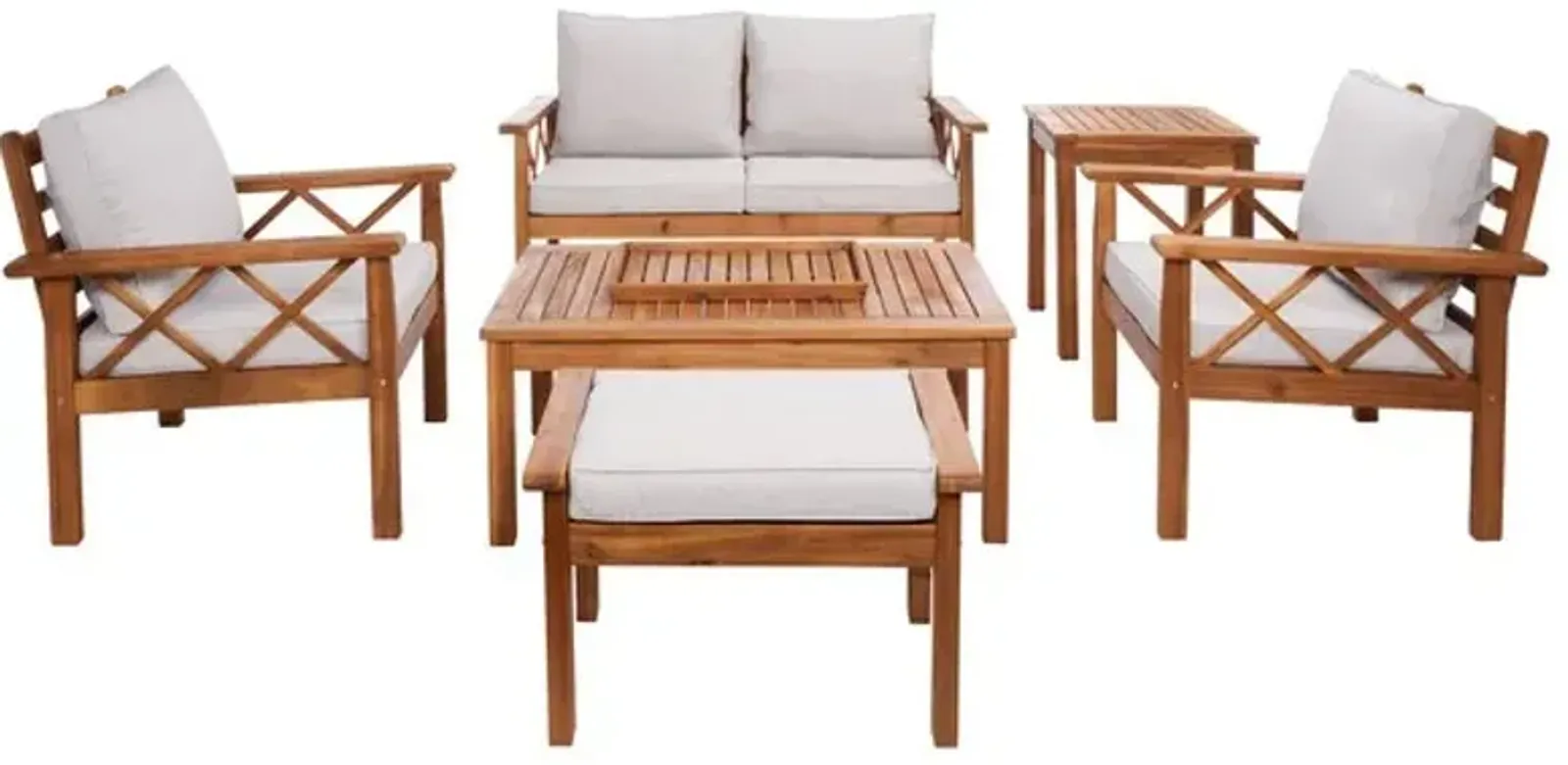 LOANNA 6PC OUTDOOR LIVING SET