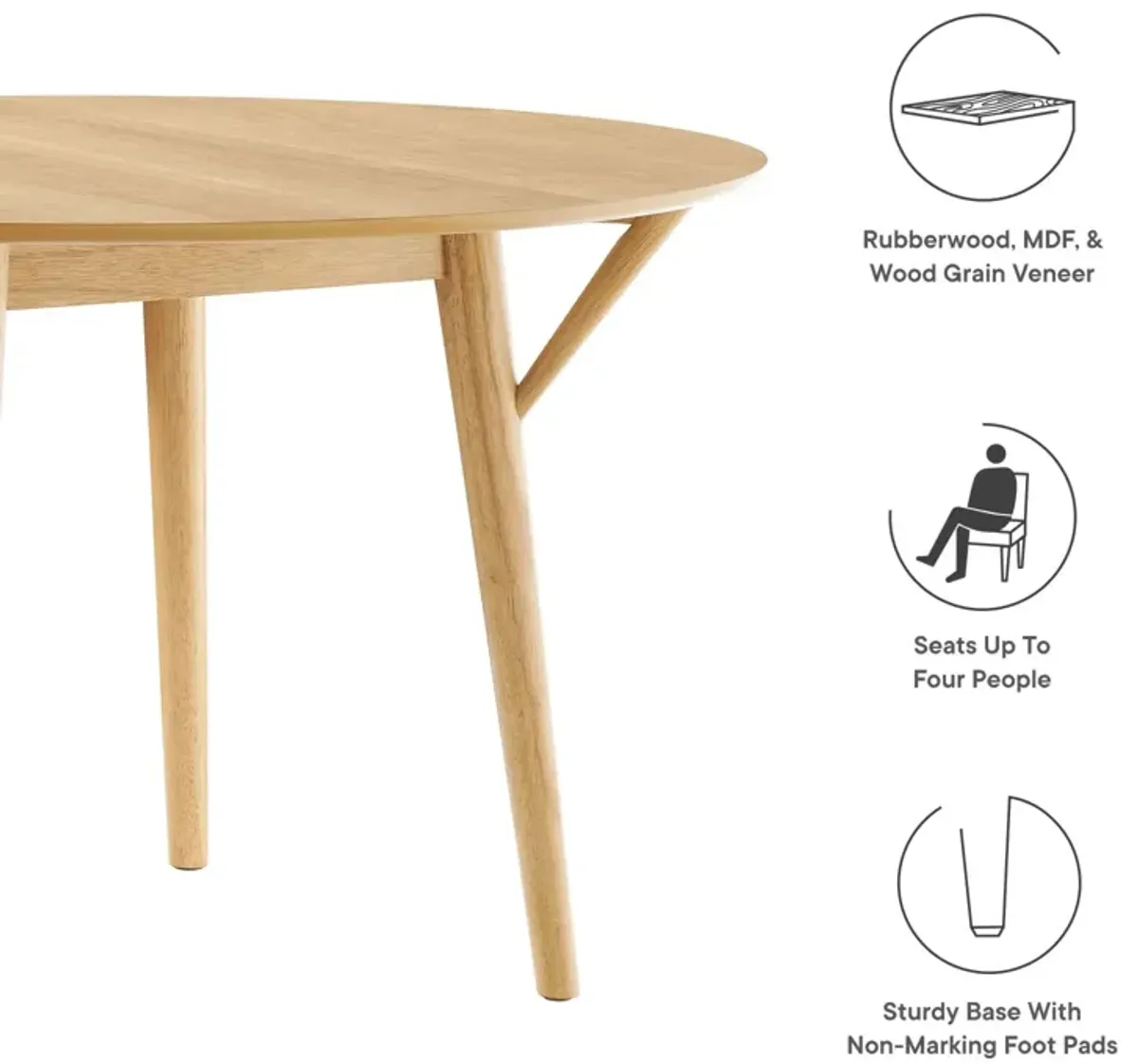 Gallant 47" Round Dining Table