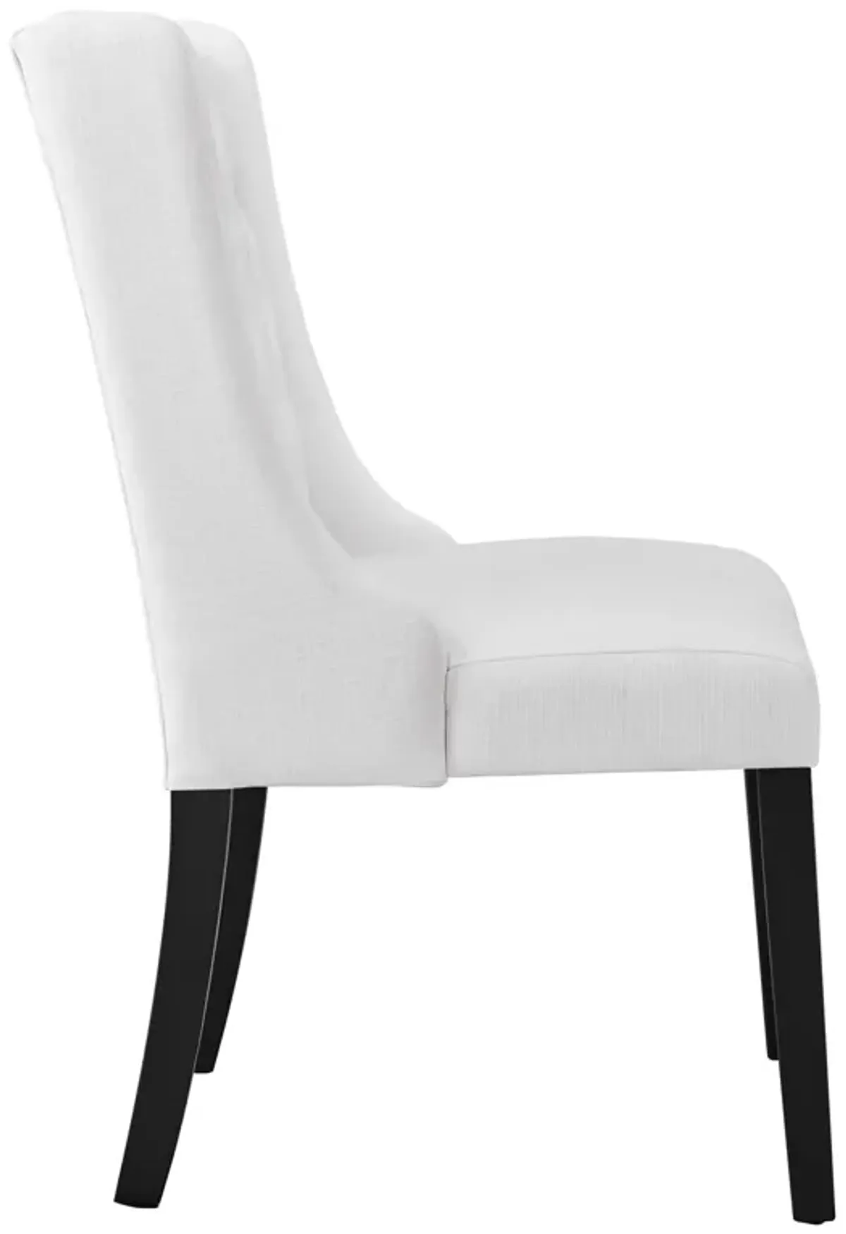 Baronet Button Tufted Fabric Dining Chair