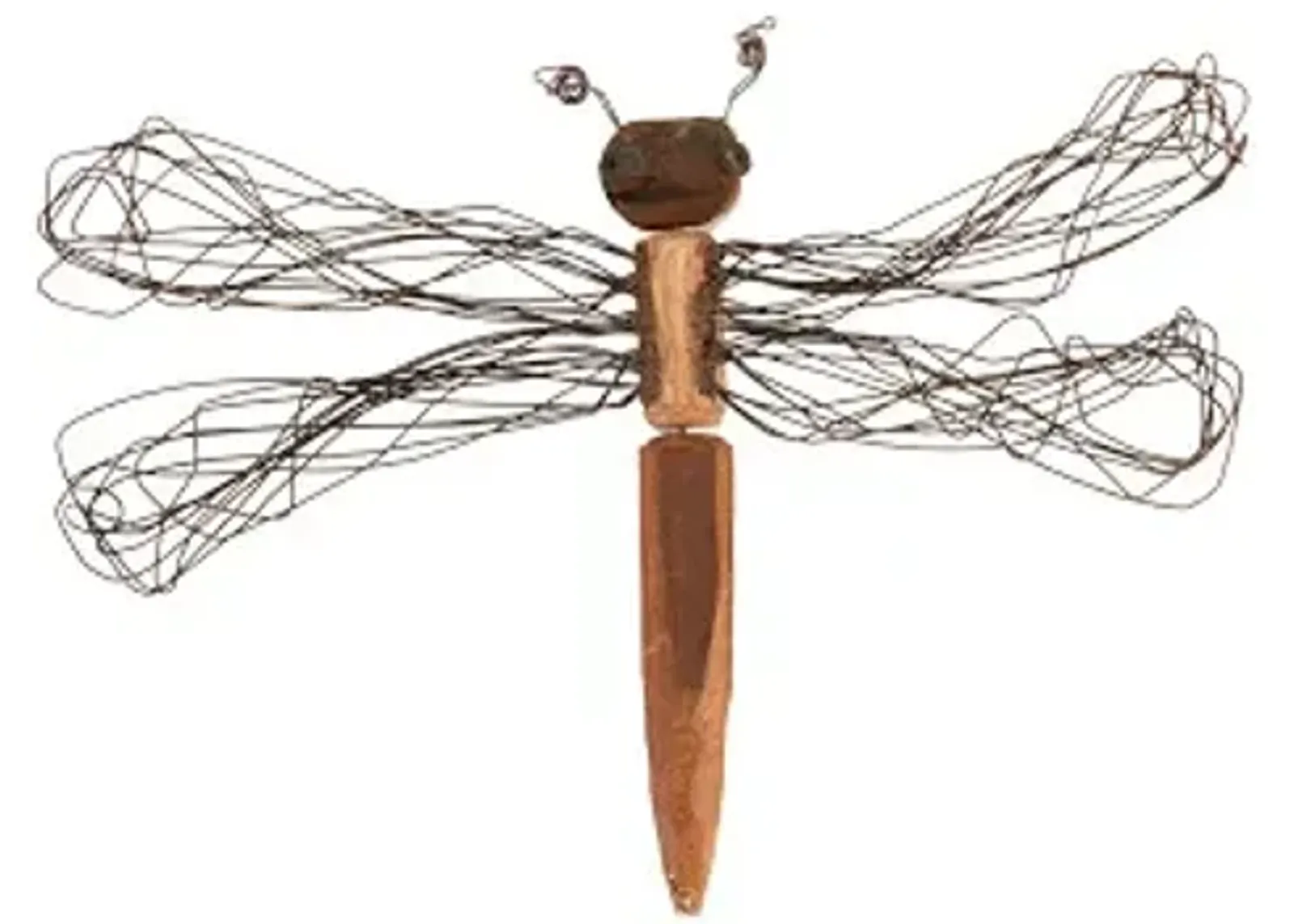 wire wing dragonfly wall art, md