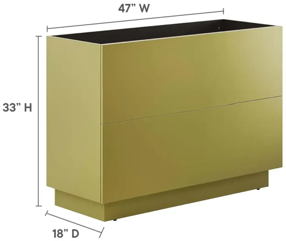 Quantum 48" Bathroom Vanity Cabinet (Sink Basin Not Included)