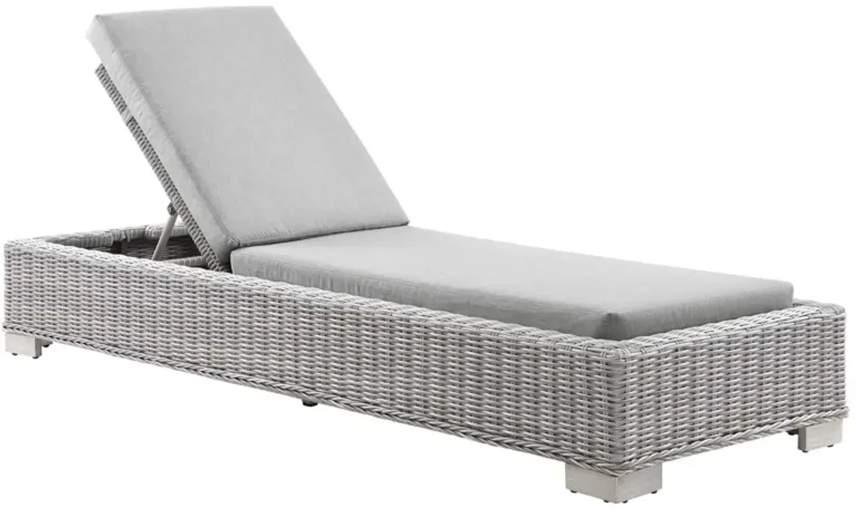 Conway Wicker Outdoor Chaise Lounge