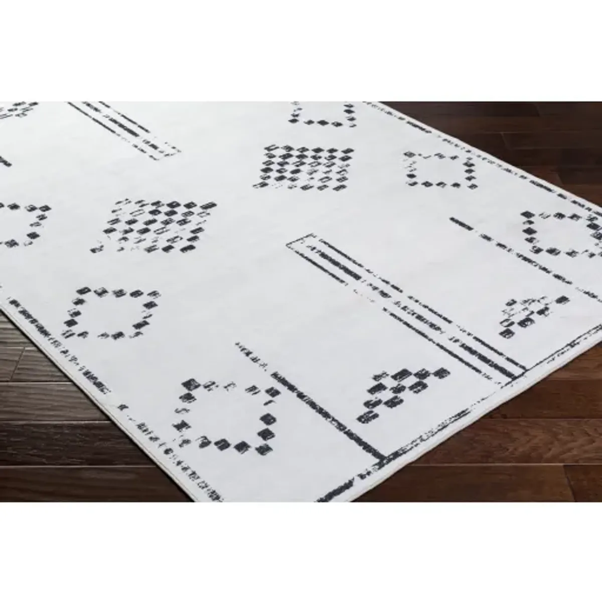 Lavable LVB-2325 2' x 2'11" Machine Woven Rug