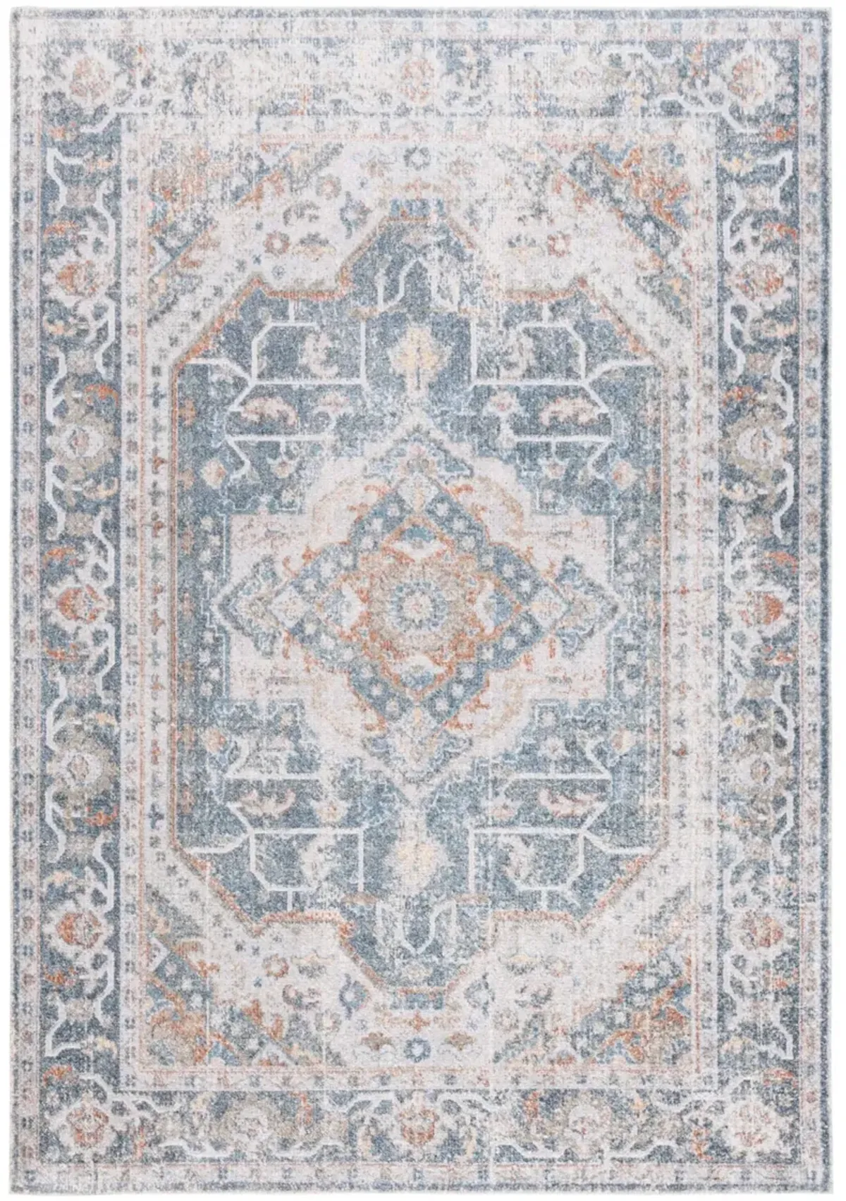 BALTIMORE 854 LIGHT GREY  5'-3' x 7'-6' Medium Rectangle Rug