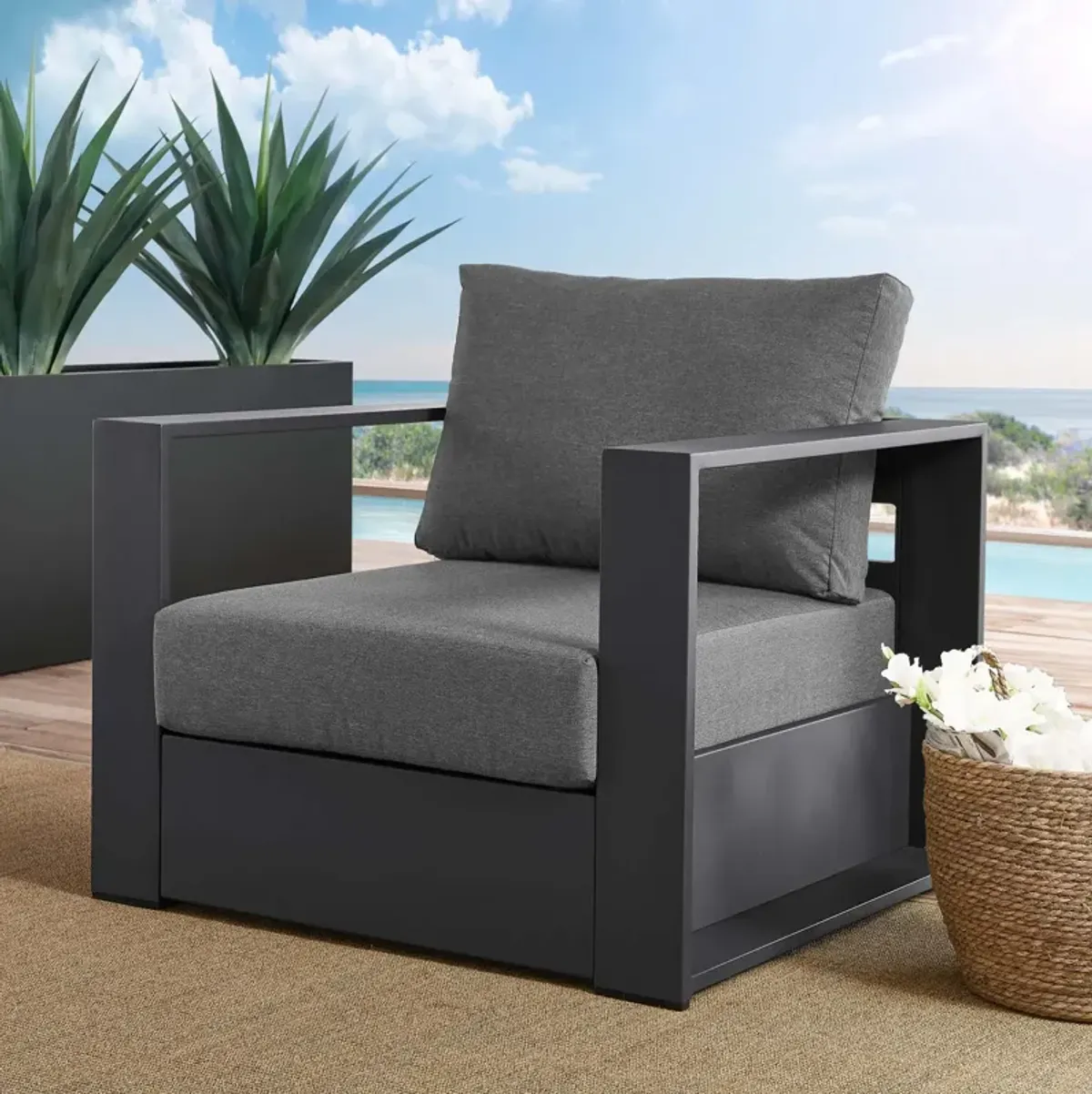 Tahoe Outdoor Patio Armchair