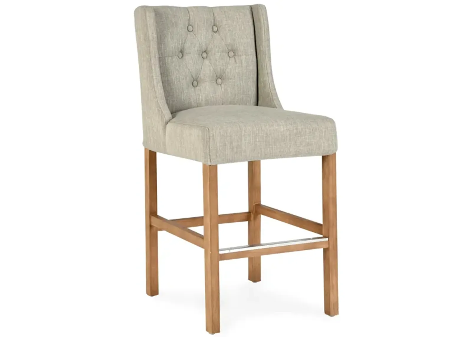 Karla Tufted 24 inch Counter stool by Kosas Home