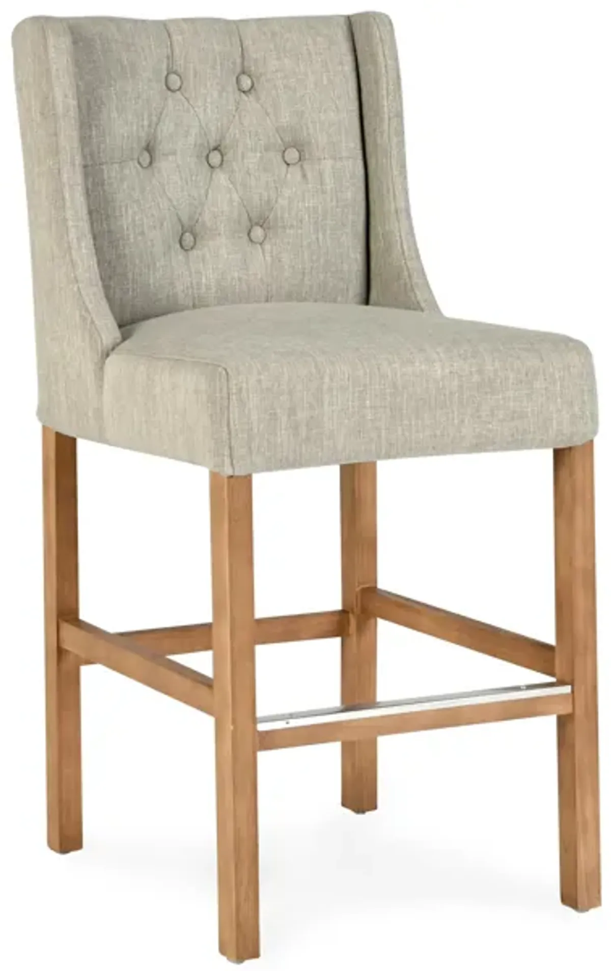 Karla Tufted 24 inch Counter stool by Kosas Home