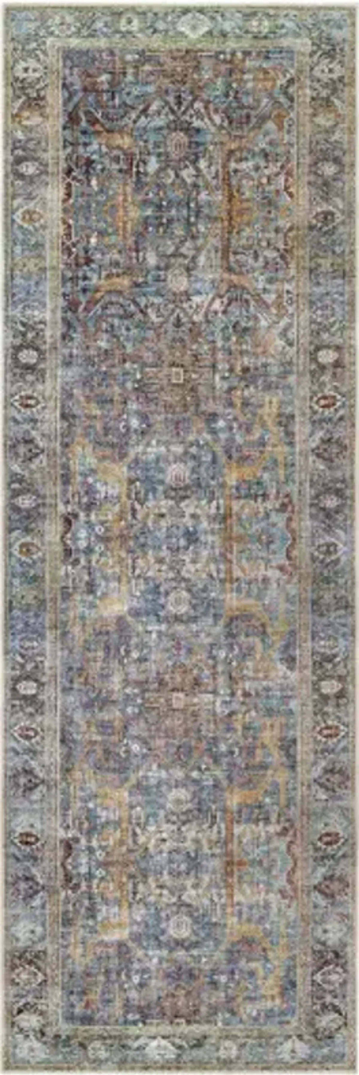 Amelie AML-2370 2'7" x 7'10" Machine Woven Rug